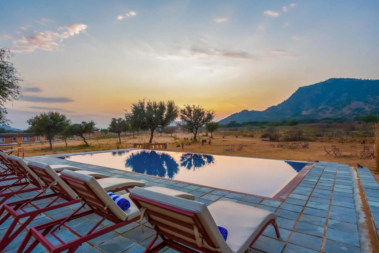 Camp Lands End Hotell Pushkar Eksteriør bilde