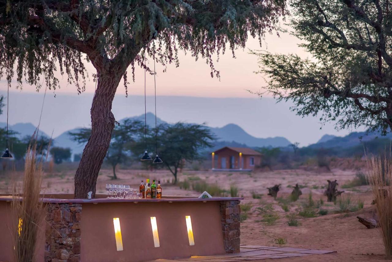 Camp Lands End Hotell Pushkar Eksteriør bilde
